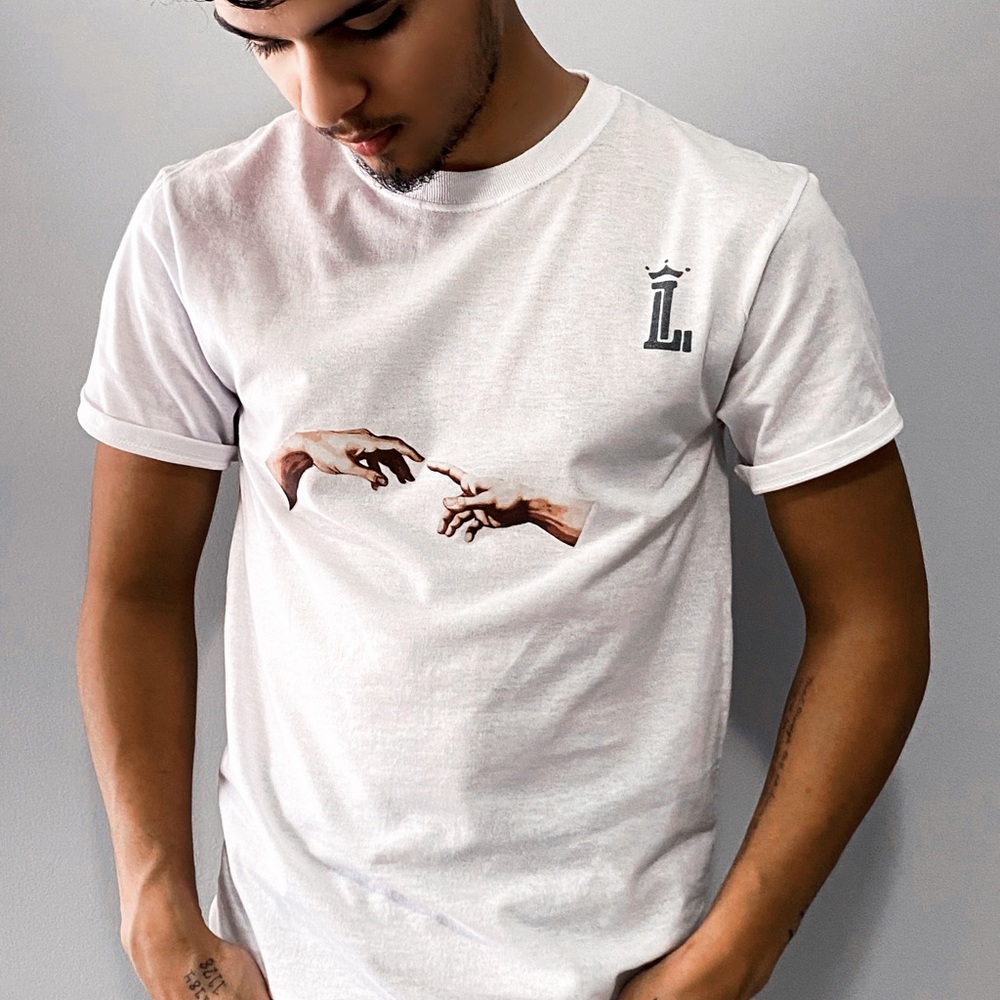 Hand of god tee